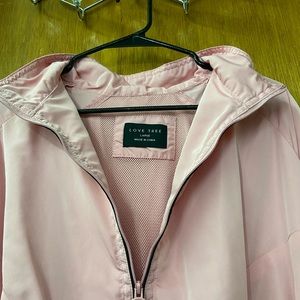 Bright pink crop jacket